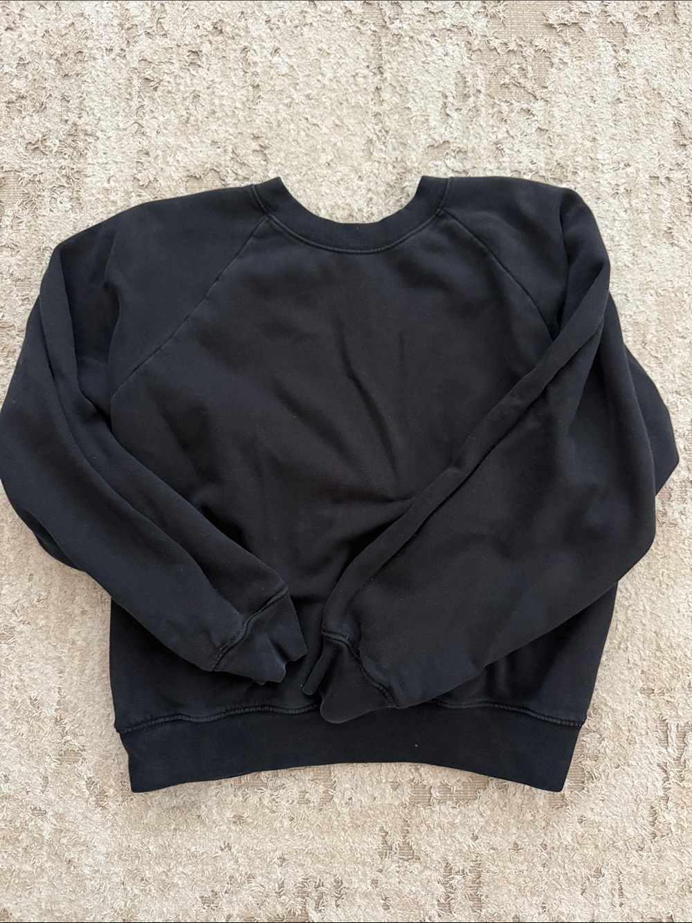Gap Classic Black Crewneck Sweater - Women small